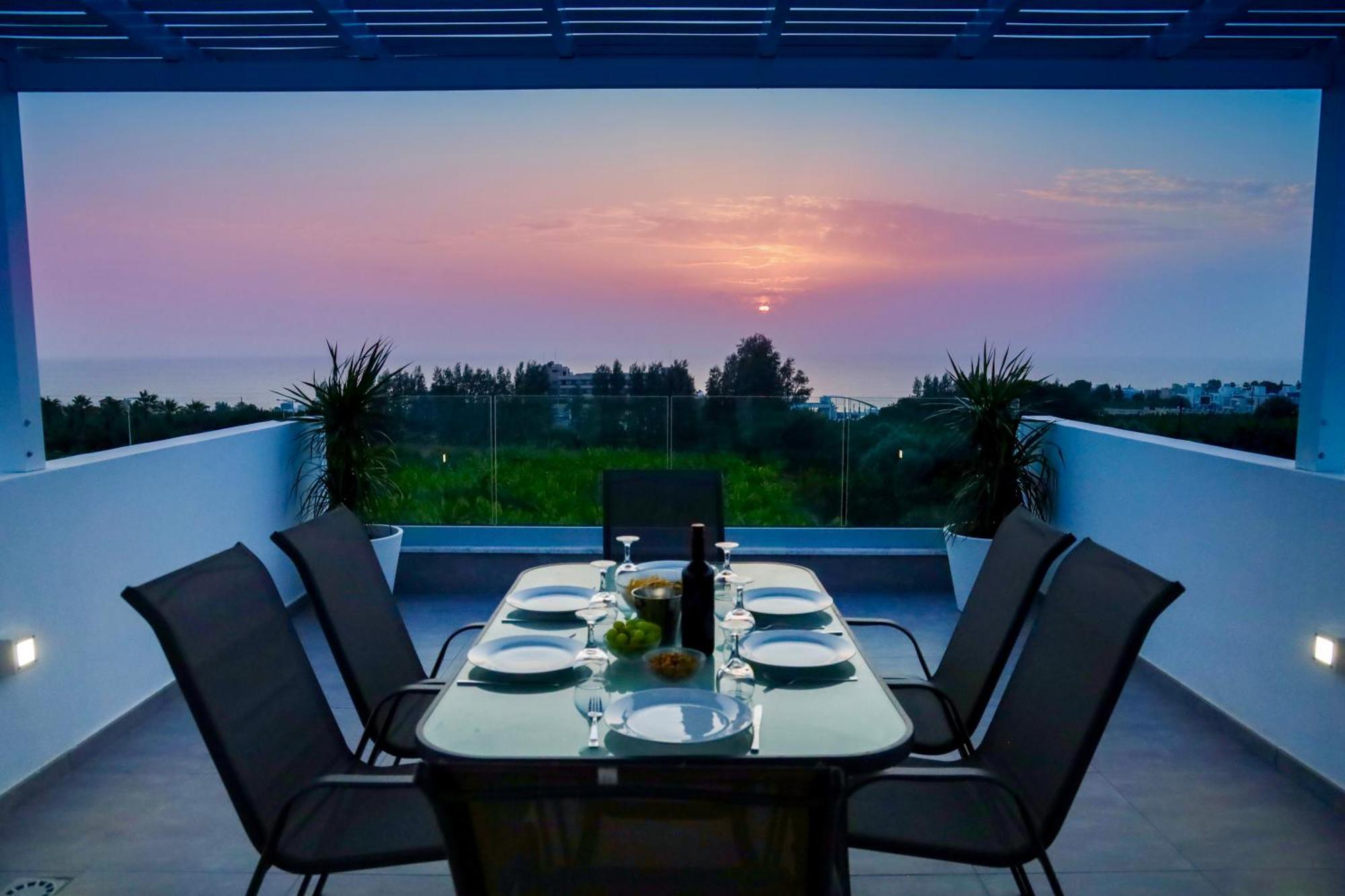 Sophia'S Seaview Luxury Villas بافوس الغرفة الصورة